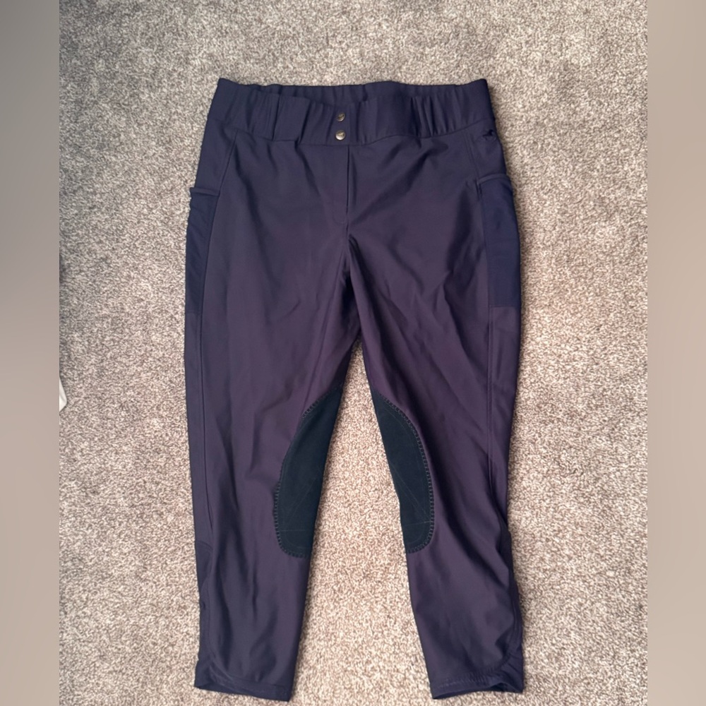 Piper Fusion Suede Knee Patch Breeches
